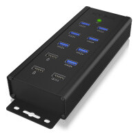 Hub  7-Port IcyBox USB 3.0 IB-HUB1703-QC3 inkl. 3 Ladeports