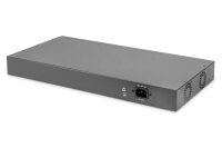Digitus 24-Port Gigabit PoE Netzwerkswitch, 19 Zoll,...
