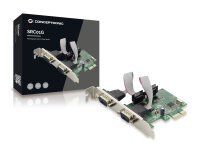 CONCEPTRONIC PCIe1x Card 2xRS232-Seriell             2.5Gbps