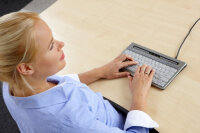 BakkerElkhuizen S-Board 840 Design Tastatur si/sw UK Layout retail