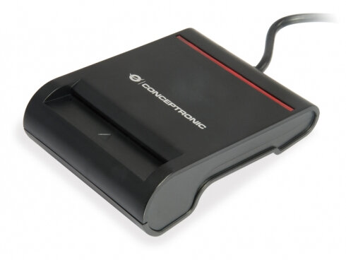 CONCEPTRONIC Smart-ID Kartenleser USB-A2.0           schwarz