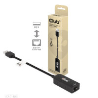 Club 3D LAN Adapter USB 3.2 Typ-A -> RJ45 2.5Gb...