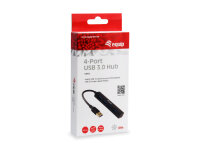 Equip 4-Port USB-A3.2-Hub->4xUSB-A 3.0...
