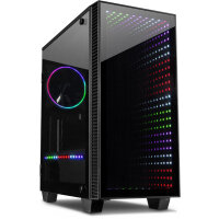 Inter-Tech X-608 Infinity Micro mit 1x120mm RGB-Lüfter