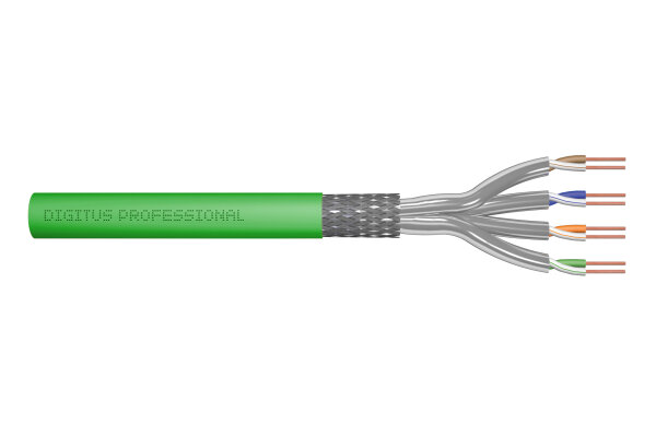Digitus CAT 8.2 S/FTP Datenkabel - Verlegekabel, 500 m, Simplex, Dca-s2,d1,a1