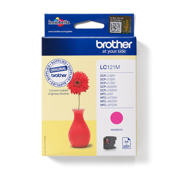 Patrone Brother LC-121M   MFC-J470DW J870DW, DCP-J752DW