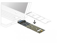 DELOCK Konverter für M.2 NVMe PCIe SSD mit USB 3.1...
