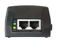 LevelOne PoE-Injektor GB 2x   1Gbps PSE   30W PoE    schwarz