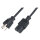 Logilink Power Cord, USA YP-12 / YC-14, black,  1,80m