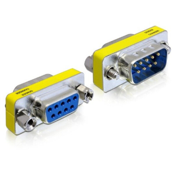 DELOCK Adapter D-Sub9 -> D-Sub9 St/Bu