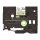 Schriftbandkassette Brother 12mm signal gelb/schwarz TZEC31