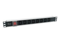 Equip 19" Steckdosenleiste IEC320 C14->8xIEC...