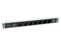 Equip 19" Steckdosenleiste CEE7/7...