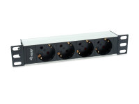 Equip 10" Steckdosenleiste CEE7/7 90°->4xSchuko