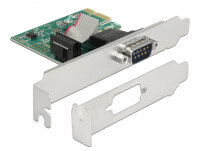 DELOCK PCI Express 1x Seriell + Low profile