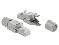 DELOCK RJ45 Stecker Cat.6 STP werkzeugfrei