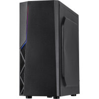 Inter-Tech Gaming-Gehäuse B-02 120mm RGB-Lüfter,LED-Streifen retail