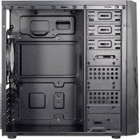 Inter-Tech Gaming-Gehäuse B-02 120mm RGB-Lüfter,LED-Streifen retail
