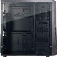 Inter-Tech Gaming-Gehäuse B-02 120mm RGB-Lüfter,LED-Streifen retail