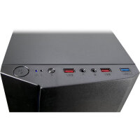 Inter-Tech Gaming-Gehäuse B-02 120mm RGB-Lüfter,LED-Streifen retail