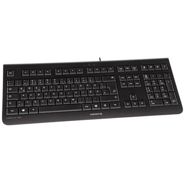 Cherry KC1000 Corded Keyboard DE Layout QWERTZ 105 Tasten Bürotastatur schwarz