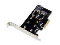 Conceptronic 2x M.2 NVMe SSD (1xM-Key+1xB-M-Key) PCIe...