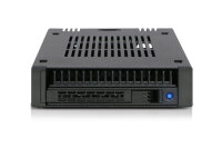 IcyDock 1x2.5" SATA/SAS in 1x3.5" bay mobile...