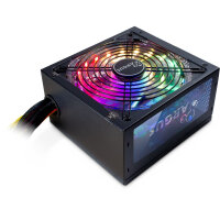 500 Watt Inter-Tech Argus RGB II 500W ATX 2.3 Non Modular...