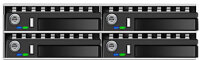 Carrier IcyBox 4x2,5" SAS/SATA            black
