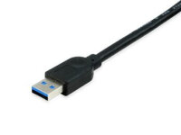 Equip Kabel USB-A3.0->A Akt. Erweiter.  St/Bu 15.00m schwarz