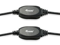 Equip Kabel USB-A3.0->A Akt. Erweiter.  St/Bu 15.00m schwarz