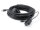 Equip Kabel USB-A3.0->A Akt. Erweiter.  St/Bu 15.00m schwarz