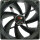 Inter-Tech SinanPower F-120-S 120mm schwarz Gehäuse Lüfter Case Fan