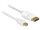 DELOCK Displayport Kabel mini DP -> DP St/St 5.00m weiß 4K