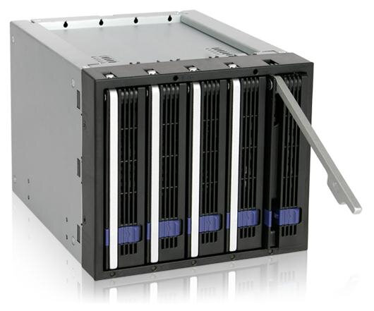 Backplane IcyDock 5x8,9cm SATAI-III in 3x5,25" MB155SP-B sw