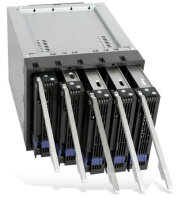 Backplane IcyDock 5x8,9cm SATAI-III in 3x5,25" MB155SP-B sw