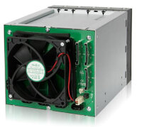 Backplane IcyDock 5x8,9cm SATAI-III in 3x5,25" MB155SP-B sw