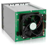 Backplane IcyDock 5x8,9cm SATAI-III in 3x5,25" MB155SP-B sw