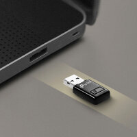 TP-Link WL-USB TL-WN823N (300MBit) Mini USB WLAN Dongle Adapter schwarz