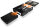 Adapter  IcyDock  3,5" -> 5,25" + 2x6,3cm HDDs/SSDs 7-9,5mm