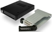 We-Ra. IcyDock  6,3cm SATAI-II/SAS in 1x3,5" MB991IK-B sw