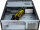 Inter-Tech Wechselrahmen 4x2,5" X-3531  für 1x5,25"Einschub