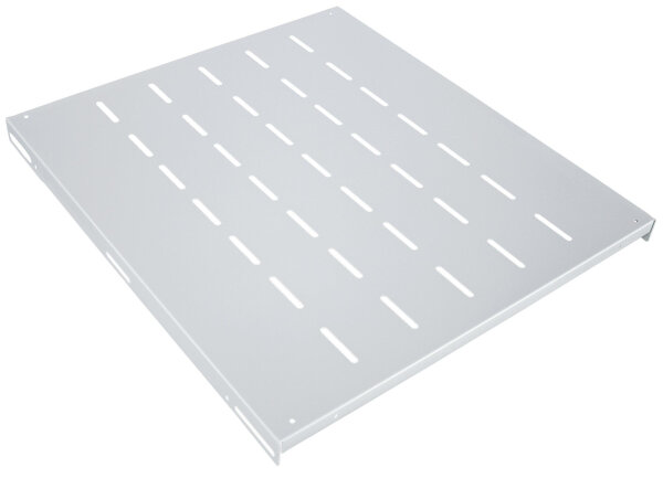 Intellinet 19" Fachboden zur Festmontage, 1 HE, 345 mm Tiefe, grau