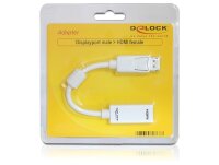 DELOCK Displayport Adapter DP -> HDMI St/Bu 0.22m...