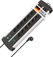 Brennenstuhl Premium-Alu-Line 2x Schalter 16fach...