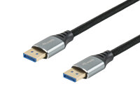 Equip DisplayPort 2.1 Premium Kabel 1m 16K/60Hz 54Gbps...