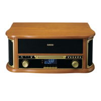 Lenco TCD-2571 HiFi System Platten- &...