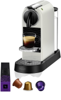 DeLonghi EN 167W Nespresso Kapsel Kaffeemaschine weiß