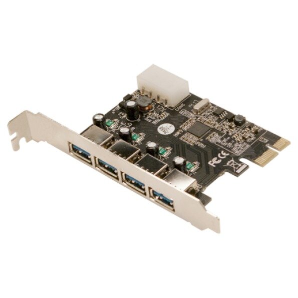 Logilink PCI Express Karte, 4x USB 3.0