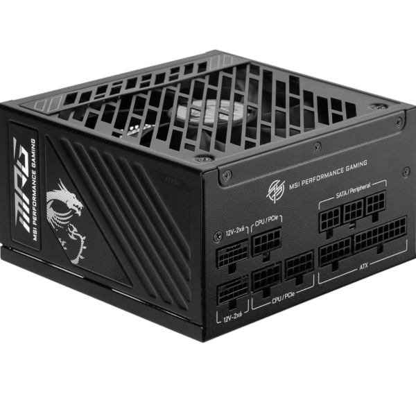 1000 Watt MSI MPG A1000GS PCIE5 1000W ATX 3.1 vollmodular 80 PLUS Gold schwarz